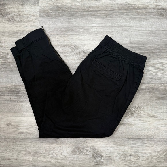 Levis Black Casual Joggers Pants Zippered Ankle Mens Size M - Picture 1 of 12